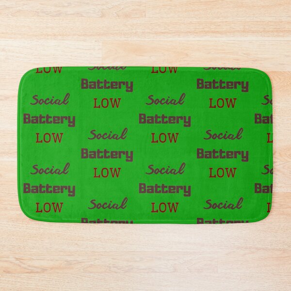 Item preview, battery low  designed and sold by lazycreationaaa.