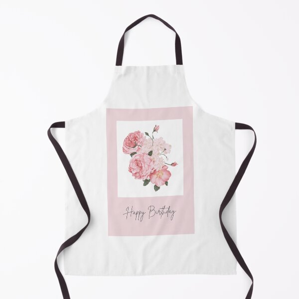Item preview, HAPPY BIRTHDAY CARD, FLORAL, PINK ROSES, GREETING CARDS designed and sold by AASparksDesigns.
