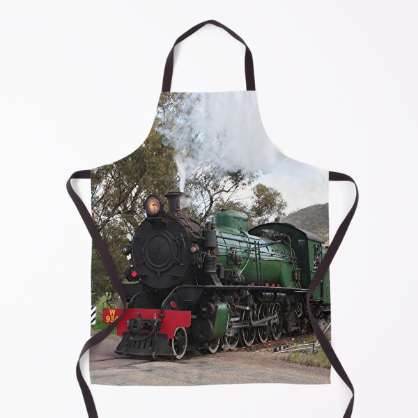 Item preview, Steam train engine at railway crossing designed and sold by FranWest.