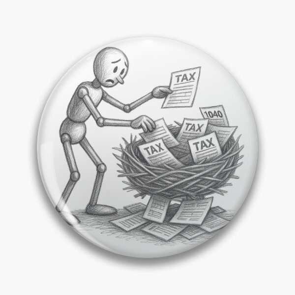 Item preview, Mr Stickman and The Tax Nest designed and sold by Asbiell.