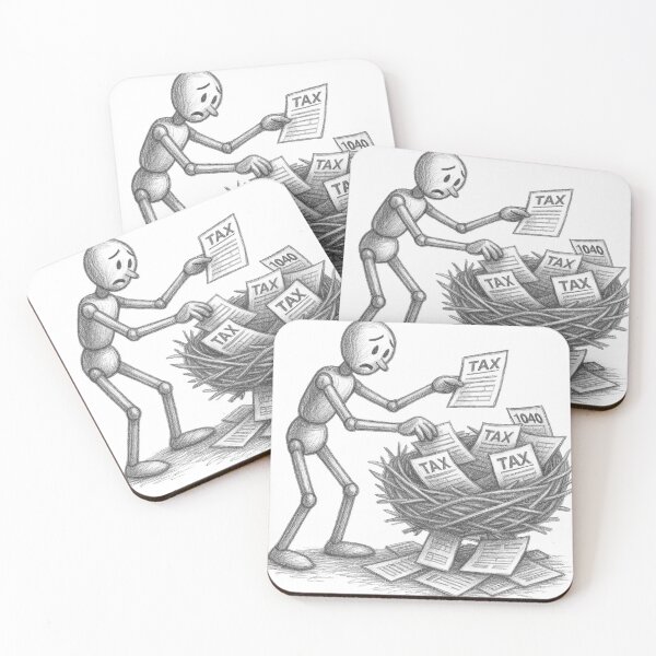 Item preview, Mr Stickman and The Tax Nest designed and sold by Asbiell.