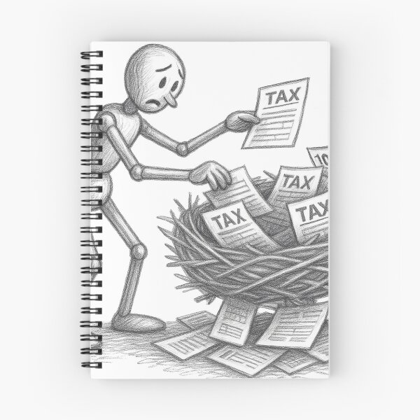 Item preview, Mr Stickman and The Tax Nest designed and sold by Asbiell.