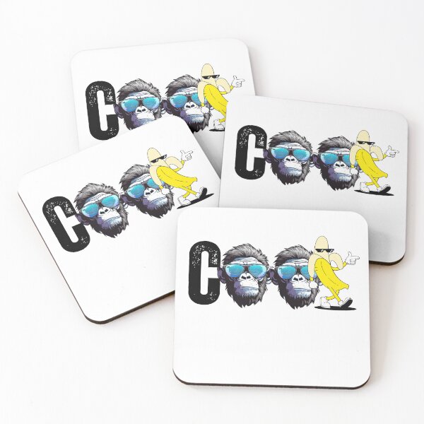 Item preview, Too Cool for Peel: Funky Gorillas & Swag Banana Vibes designed and sold by Karim-Karem.