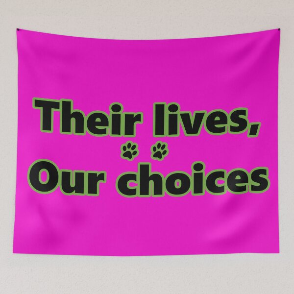 Item preview, Animail Advocacy Art: Their Lives, Our Choices designed and sold by Zini-ArtStudio.