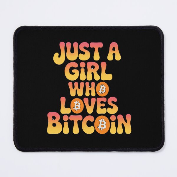 Item preview, Just a girl who loves Bitcoin designed and sold by jkrphoto.