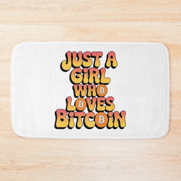 Item preview, Just a girl who loves Bitcoin designed and sold by jkrphoto.