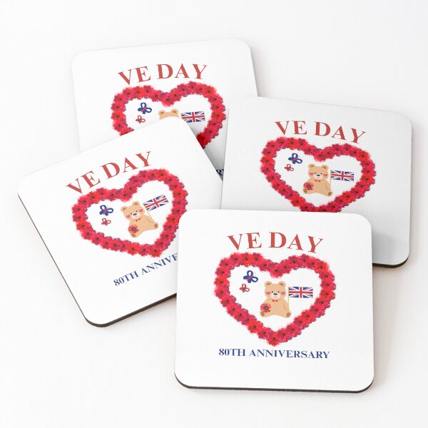 Item preview, V E day Kids 80th anniversary 2025 Teddy designed and sold by Minimalismat.