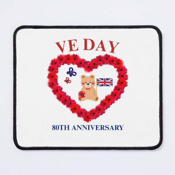 Item preview, V E day Kids 80th anniversary 2025 Teddy designed and sold by Minimalismat.