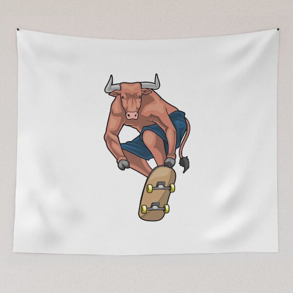 Item preview, Bull Skater Skateboard designed and sold by Snabdesign84.