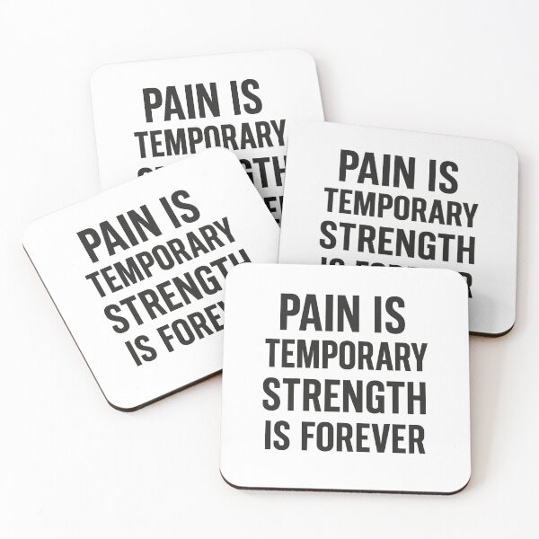 Item preview, Pain is Temporary. Strength is Forever. | Chronic Illness Warrior Tees designed and sold by Just You Tee | Say It Loud, Wear It Proud.