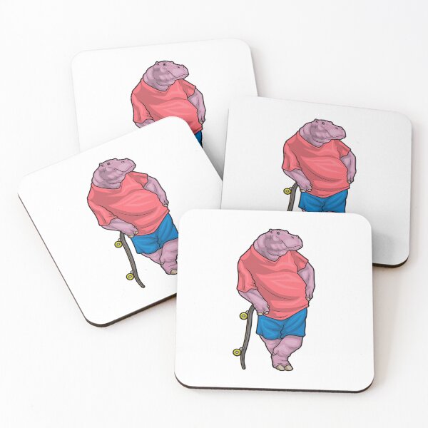 Item preview, Hippo Skater Skateboard designed and sold by Snabdesign84.