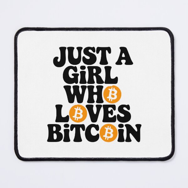 Item preview, Just a girl who loves Bitcoin designed and sold by jkrphoto.
