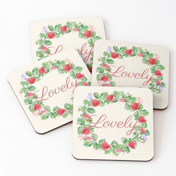 Item preview, Lovely Strawberry Wreath  designed and sold by printogoal.