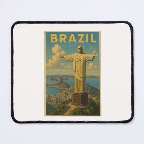 Item preview, Christ the Redeemer Overlooking Rio – Brazil Landmark designed and sold by Places On Earth.