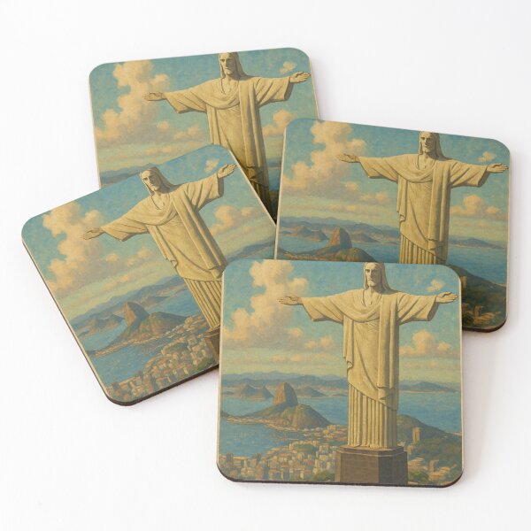 Item preview, Christ the Redeemer Overlooking Rio – Brazil Landmark designed and sold by Places On Earth.