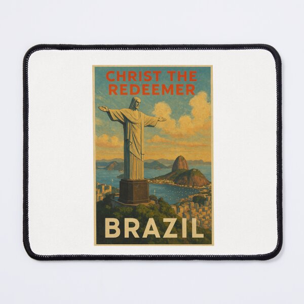 Item preview, Christ the Redeemer and Sugarloaf – Brazil Travel  designed and sold by Places On Earth.