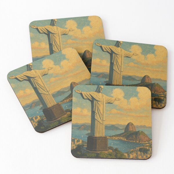 Item preview, Christ the Redeemer and Sugarloaf – Brazil Travel  designed and sold by Places On Earth.