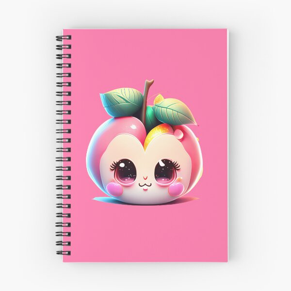 Item preview, Cute Fruit - Sweet Peach in Pink designed and sold by UmamiDesigns.