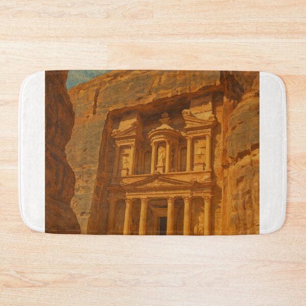 Item preview, The Treasury of Petra – Jordan Ancient Wonder designed and sold by Places On Earth.