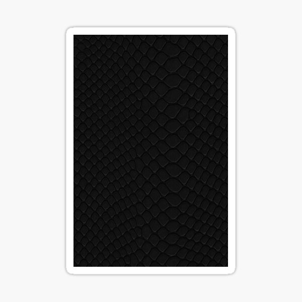 Item preview, Black Snake Scale Pattern – Dark Animal Texture Design designed and sold by Doiun8.