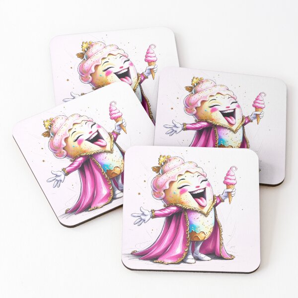 Item preview,  Gelato Opera Singer Food Poster designed and sold by Blueangelgal.