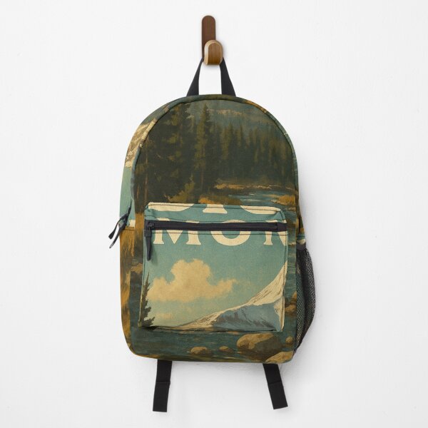 Item preview, Big Sky Montana River and Mountain View designed and sold by Places On Earth.