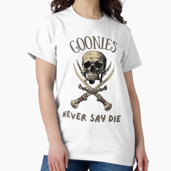 Vista previa del artículo con la obra «Goonies Spirit – Calavera de Never Say Die», diseñado y vendido por Natural-passage by Bobi.