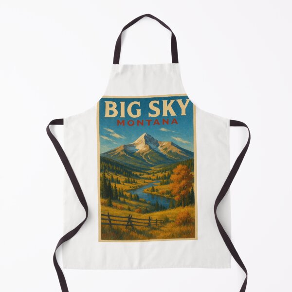 Item preview, Autumn in Big Sky – Montana Mountain River Valley designed and sold by Places On Earth.
