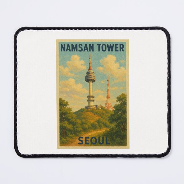 Item preview, Namsan Seoul Tower Above the Trees – South Korea Landmark designed and sold by Places On Earth.