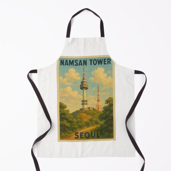Item preview, Namsan Seoul Tower Above the Trees – South Korea Landmark designed and sold by Places On Earth.