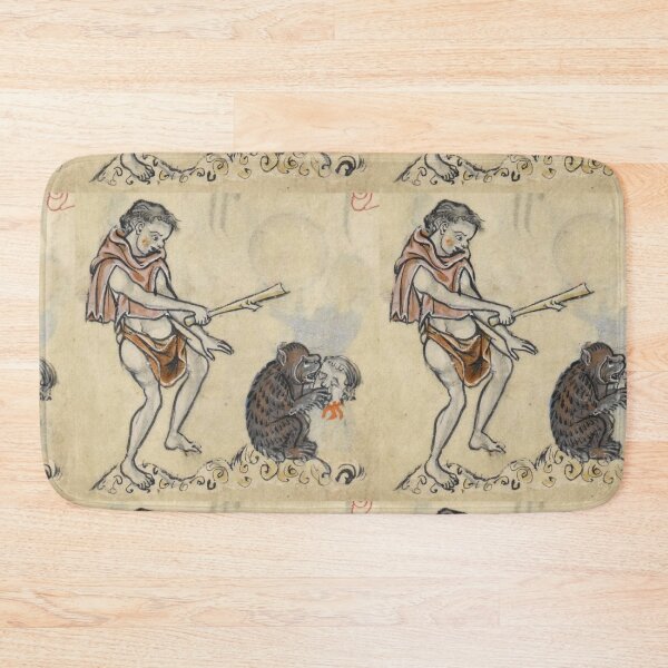 Item preview, Grotesque scene from a Medieval Bestiary  designed and sold by VintageManiac.