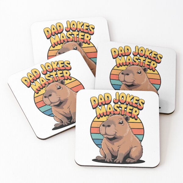 Artikelvorschau, Papa scherzt Meister Lustiges Capybara entworfen und verkauft von MonkiFlipp.