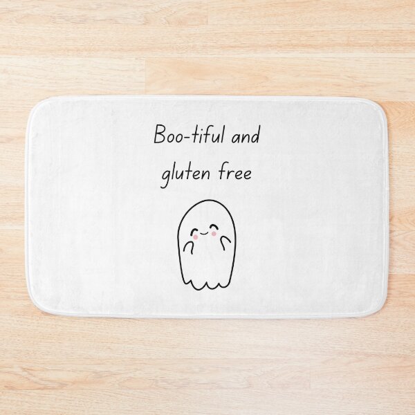 Item preview, Bootiful and Gluten Free Cute Blushing Ghost Halloween Coeliac Design designed and sold by My Gluten Free Life UK.