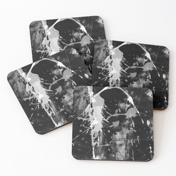 Item preview, Abstract Chaos Black And White Acrylic Textures designed and sold by NickDedidis.