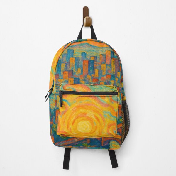 Item preview, Seoul Skyline with Lotte Tower – Vibrant Sunset Cityscape designed and sold by Places On Earth.