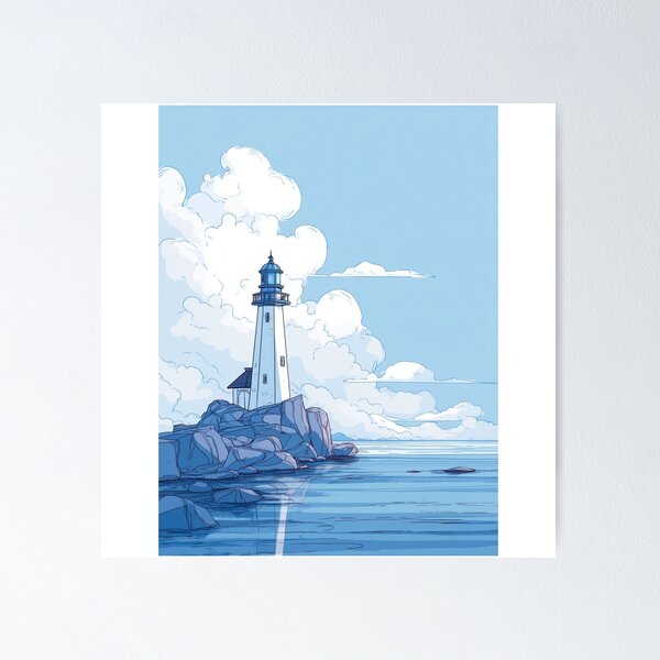 Item preview, Whimsical Light House Design designed and sold by Reugba.