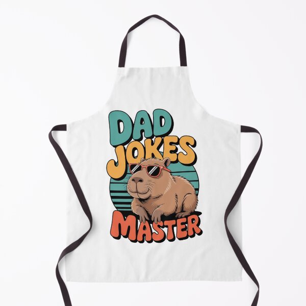 Item preview, Dad Jokes Master Funny Capybara designed and sold by MonkiFlipp.