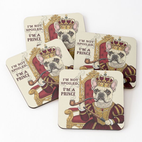 Item preview, Royal Dog: I'm Not Spoiled, I'm A Prince designed and sold by Zini-ArtStudio.