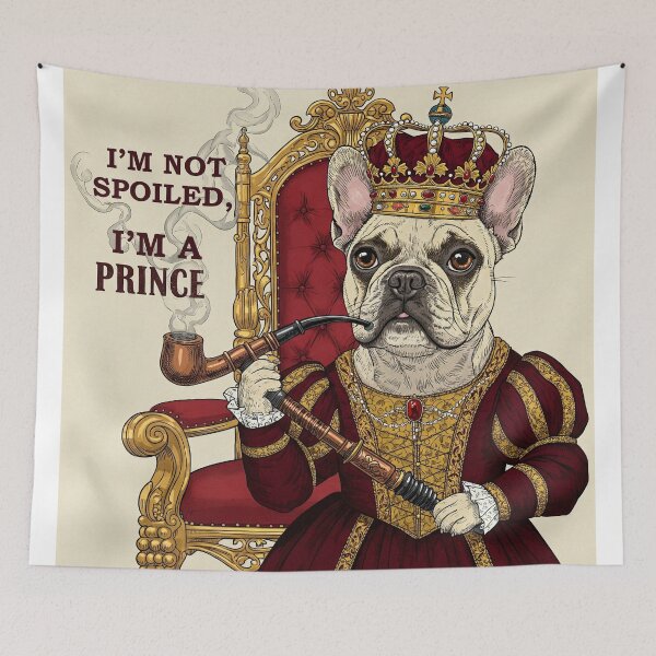 Item preview, Royal Dog: I'm Not Spoiled, I'm A Prince designed and sold by Zini-ArtStudio.