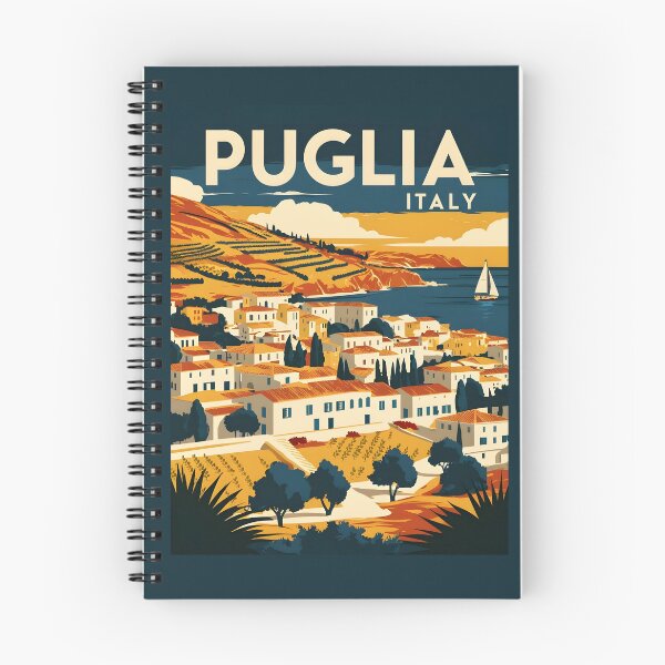 Item preview, A Vintage Travel Illustration of Puglia - Italy designed and sold by GoodOldVintage.