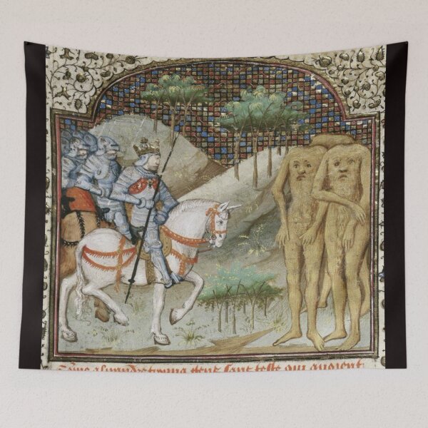 Item preview, A grotesque scene from a medieval chronicle designed and sold by VintageManiac.