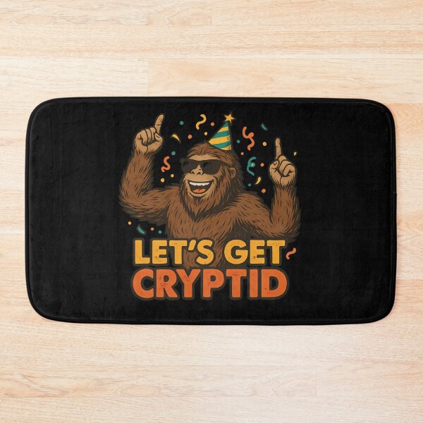 Item preview,  Let’s Get Cryptid – Funny Bigfoot Party Design designed and sold by Jason123za.