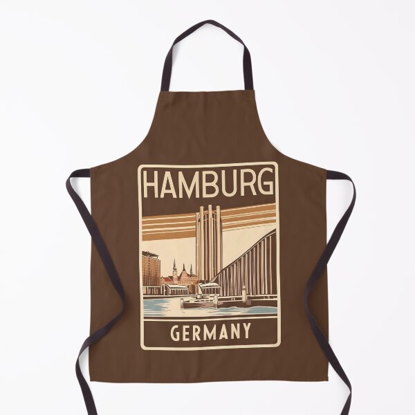 Item preview, A Vintage Travel Art of Hamburg - Germany designed and sold by GoodOldVintage.