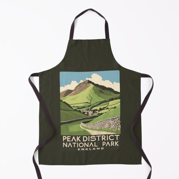Item preview, A Vintage Illustration of Peak District National Park - England designed and sold by GoodOldVintage.