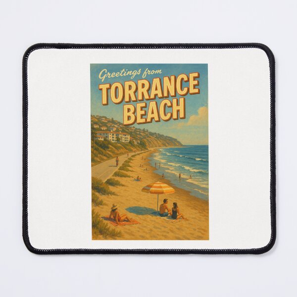 Item preview, Torrance Beach Promenade – Southern California Coast designed and sold by Places On Earth.