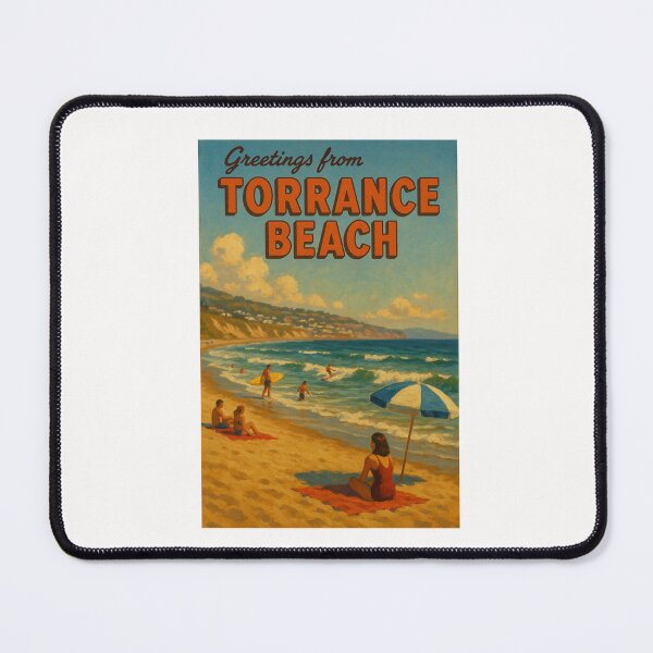 Item preview, Surf and Sun – Torrance Beach Summer Scene designed and sold by Places On Earth.