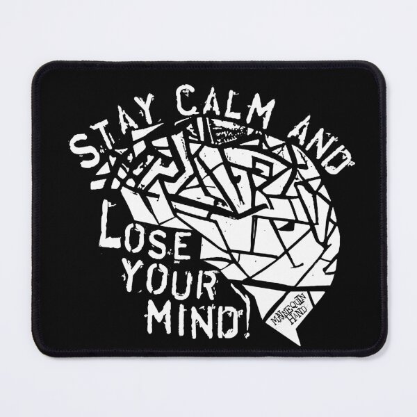 Item preview, Mannequin Hand 'Lose Your Mind' White designed and sold by Cosmic Vox Design.