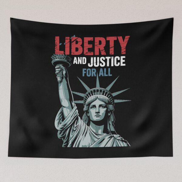 Item preview, Liberty And Justice For All designed and sold by brynatshop.