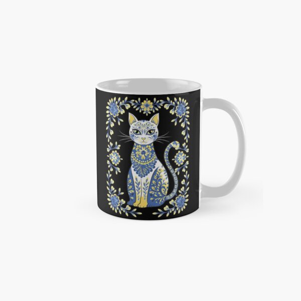 Artikel-Vorschau von Ukraine Katze Blumen Ukrainische Flagge, designt und verkauft von brynatshop.
