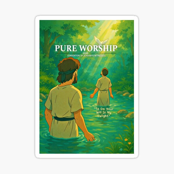 Item preview, “Pure Worship” 2025 Convention of Jehovah's Witnesses (design 2) designed and sold by CAISHEM DESIGNS.